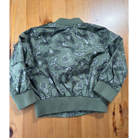Toddler Ixtreme Air Force Bomber Jacket Size 18 Months - Picture 2 of 5